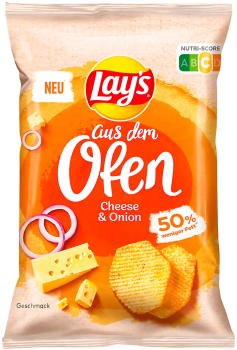 Lay's - aus dem Ofen Cheese & Onion 100g